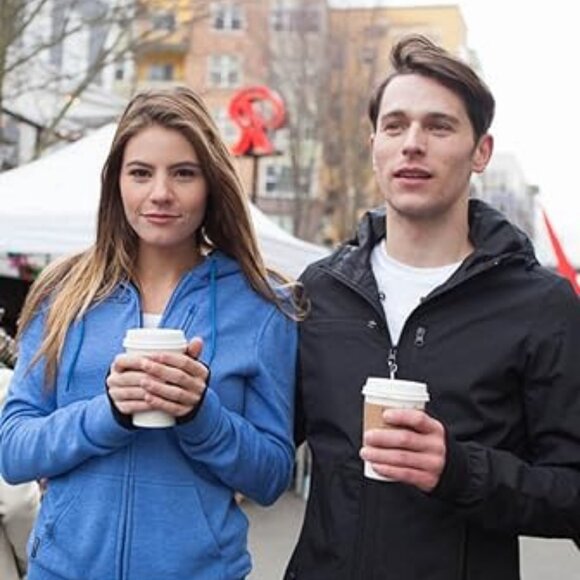 Baubax Multi-Feature Sweatshirt Jacket M Charcoal - Picture 4 of 5